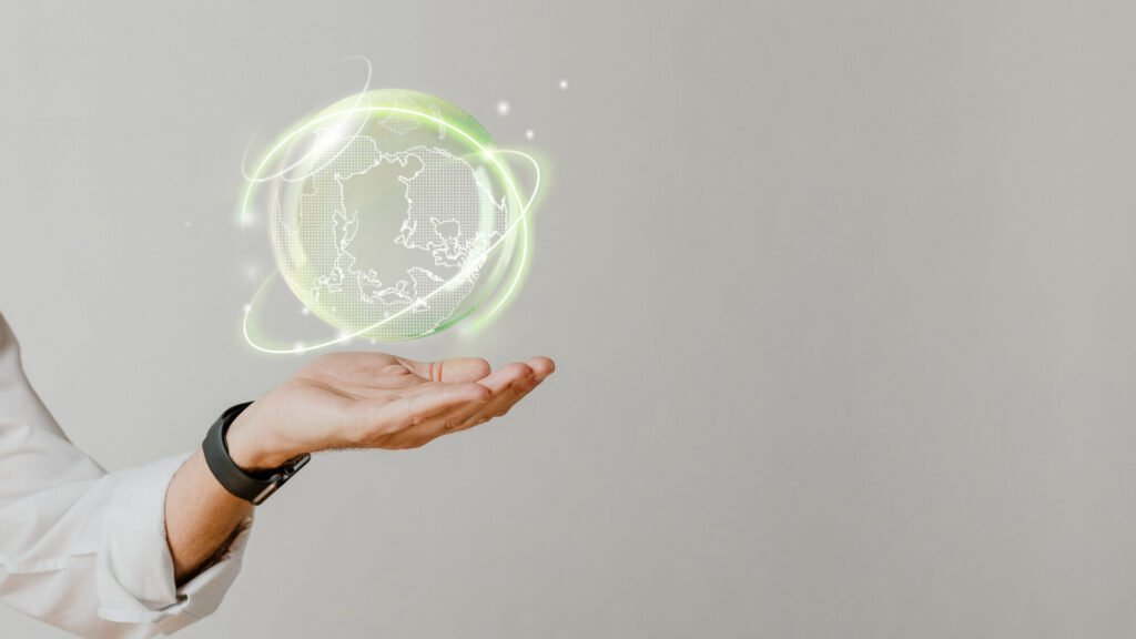 Sostenibilidad ambiental con el uso de tecnología verde | Imagen desde freepik, por rawpixel.com